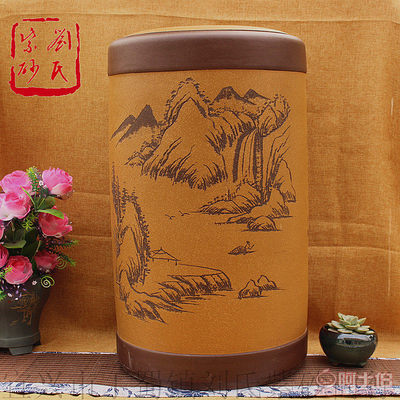 宜興紫砂茶葉罐 傳統(tǒng)工藝與實(shí)用功能的完美融合